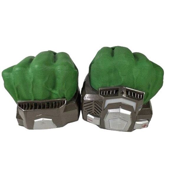 Hulk Hands Avengers Playmation Electronic Sounds & Lights Tested Works see VIDEO - Picture 5 of 9